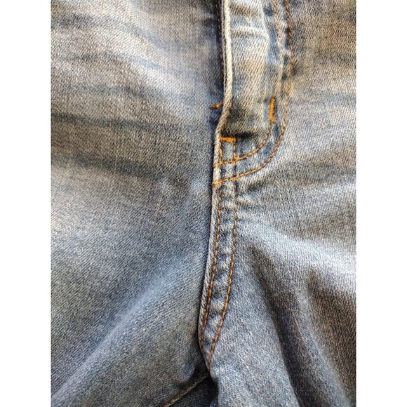 Aphrodite Jeans 9 Distressed Stretch Raw Bell Hem - Picture 14 of 14